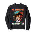 Labrador Therapy Service Dog Sweatshirt - Aesthetic Graphic Unisex - T-Shirt, Sweatshirt, Hoodie