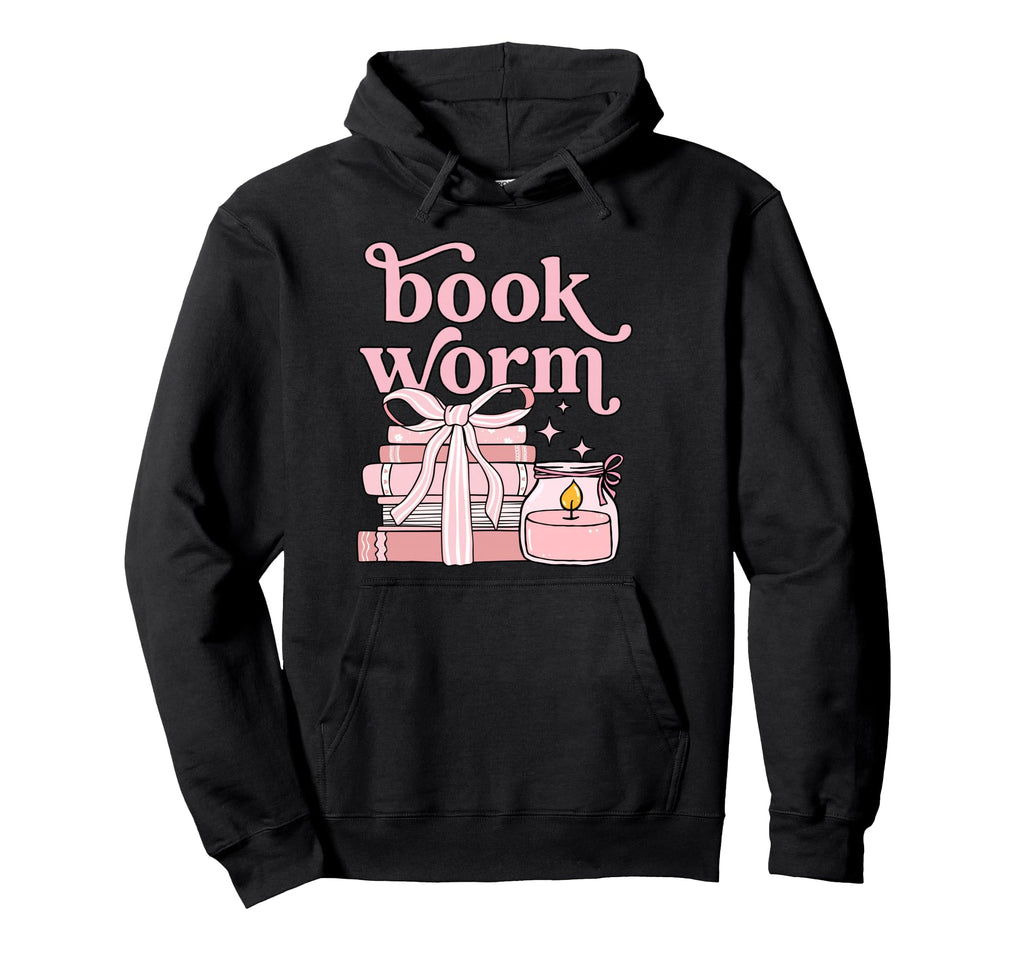 Bookish Girlie Book Lover Hoodie - Fun Novelty Design Men Women - T-Shirt, Sweatshirt, Hoodie