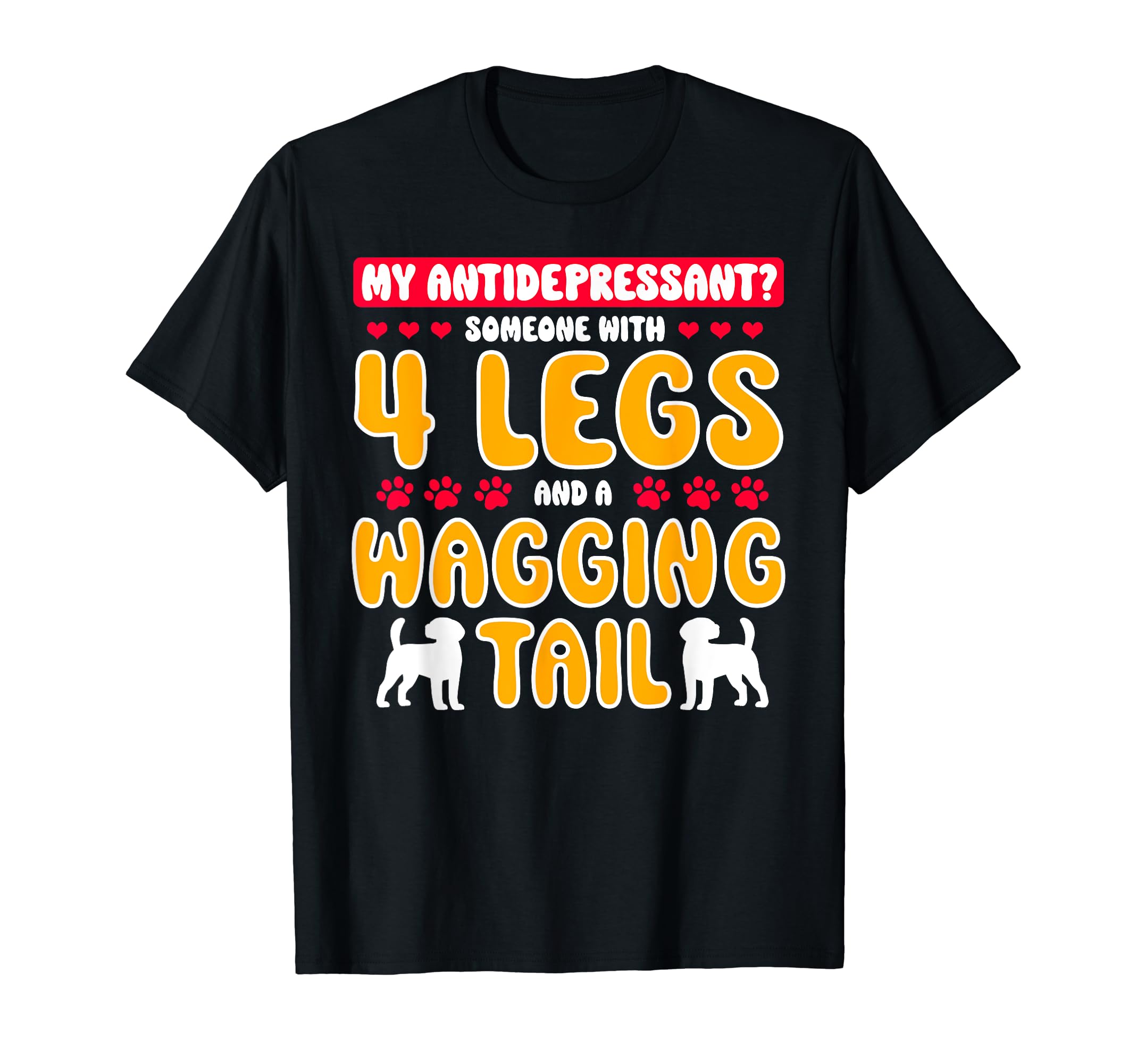 Proud Therapy Animal Dog Lover T-Shirt - Fun Novelty Design for Adults - T-Shirt, Sweatshirt, Hoodie