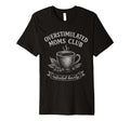 Overstimulated Moms Club Groovy Hoodie - Custom Art Print Men Women - T-Shirt, Sweatshirt, Hoodie