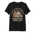 Proud Introverted Book Club Anti T-Shirt - Trendy Graphic for Adults - T-Shirt, Sweatshirt, Hoodie