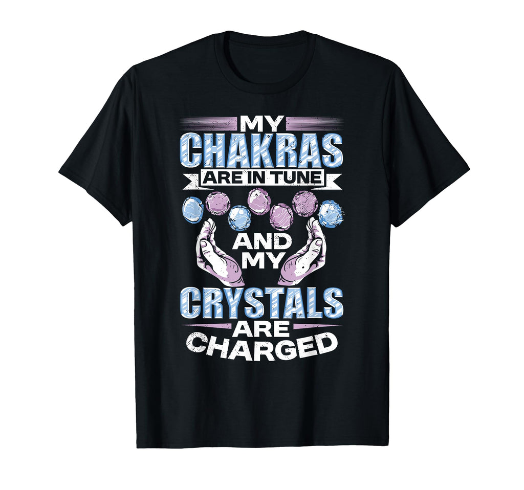 Crystal Healing Chakra Tune T-Shirt - Streetwear Style for Adults - T-Shirt, Sweatshirt, Hoodie