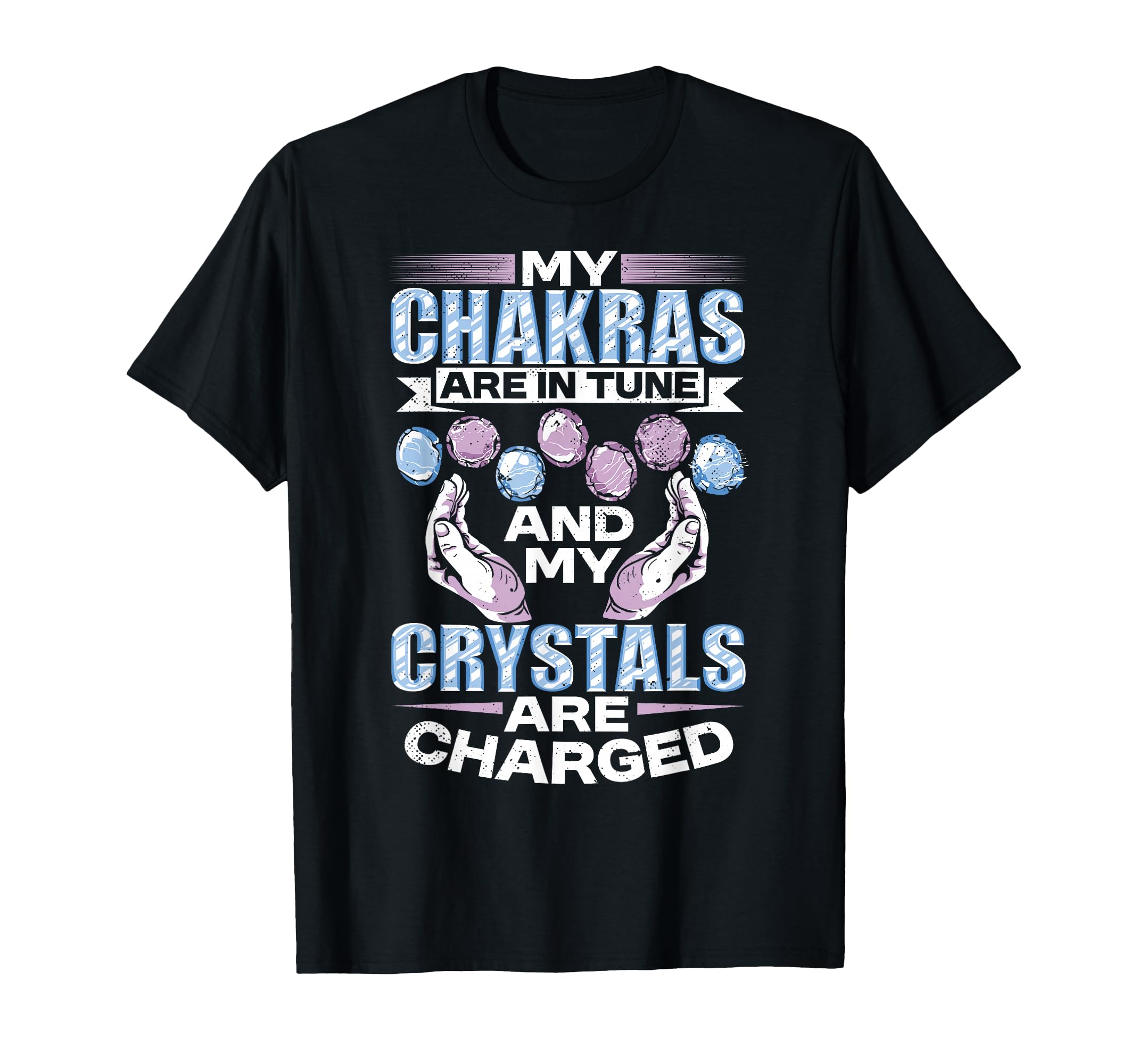 Crystal Healing Chakra Tune T-Shirt - Streetwear Style for Adults - T-Shirt, Sweatshirt, Hoodie