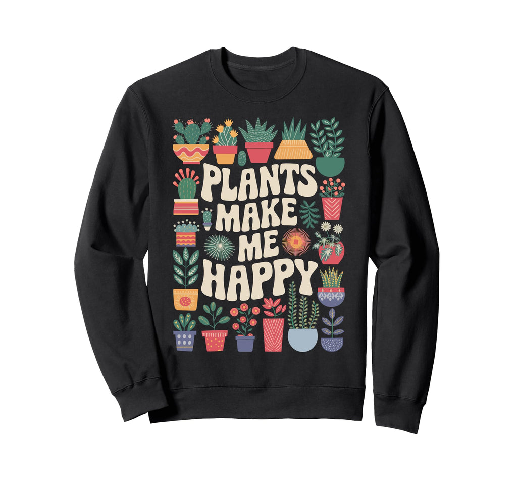 Plant Lover Botanical House Plant Sweatshirt - Streetwear Style Men Women - T-Shirt, Sweatshirt, Hoodie