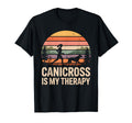 Canicross Is My Therapy T-Shirt - Unique Graphic Men Women - T-Shirt, Sweatshirt, Hoodie