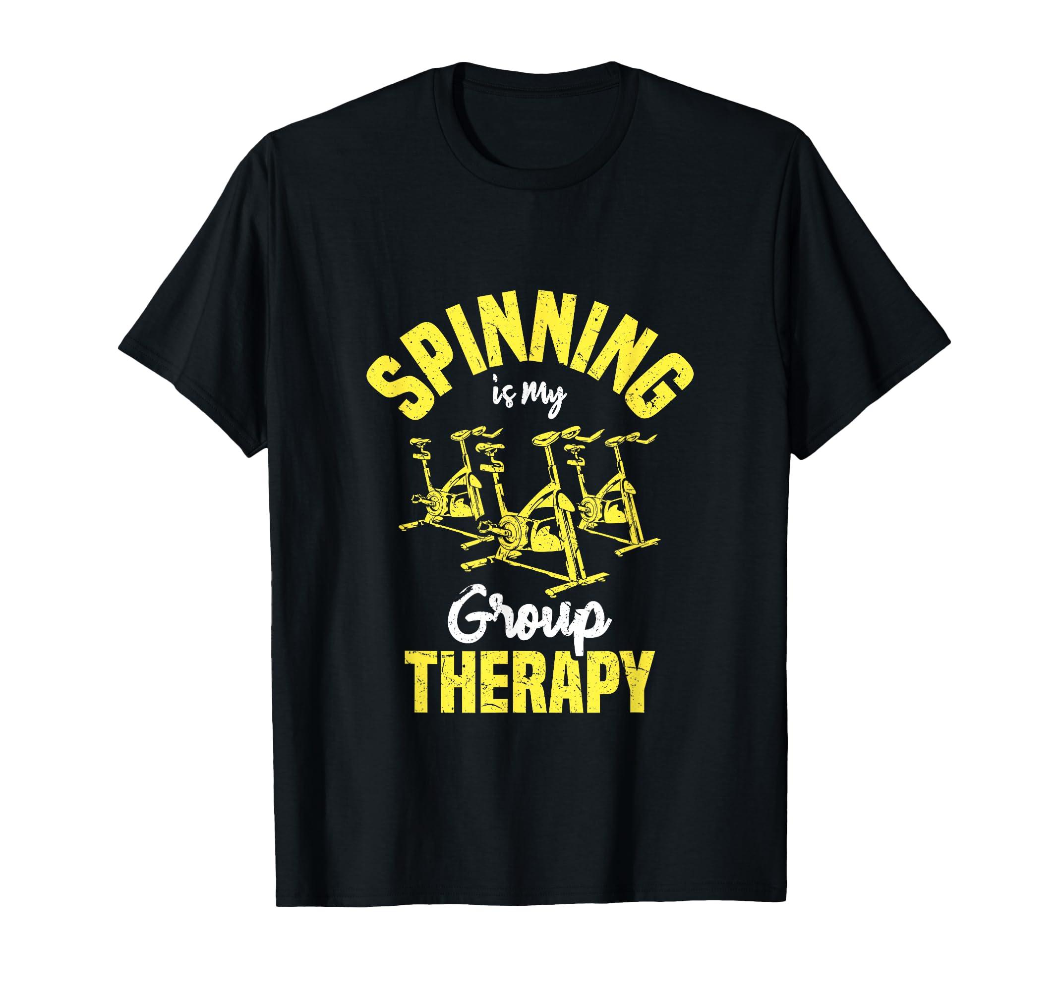 Spinning Is My Group Therapy Funny T-Shirt - Unique Graphic for Adults - T-Shirt, Sweatshirt, Hoodie