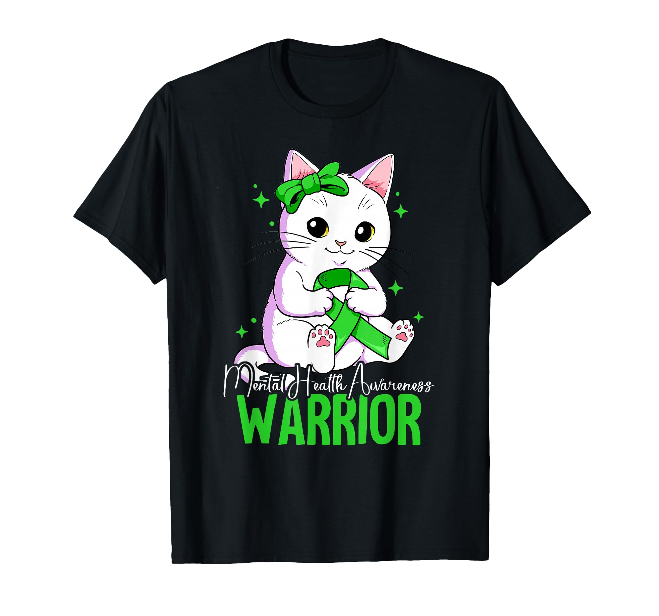 Warrior Mental Health Awareness T-Shirt - Unique Graphic Men Women - T-Shirt, Sweatshirt, Hoodie