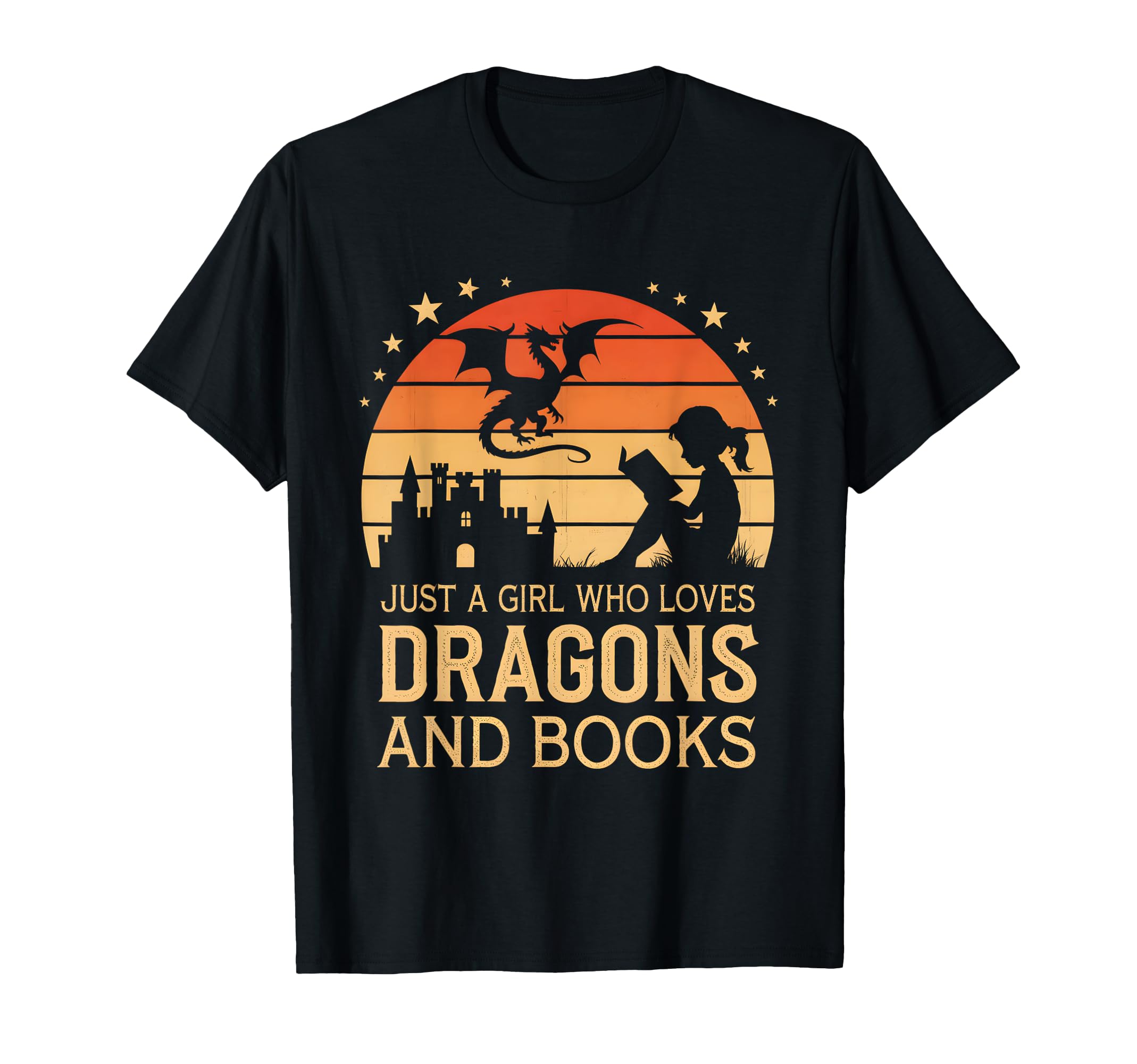 Just Who Loves Dragons And Books T-Shirt - Novelty Apparel Unisex - T-Shirt, Sweatshirt, Hoodie