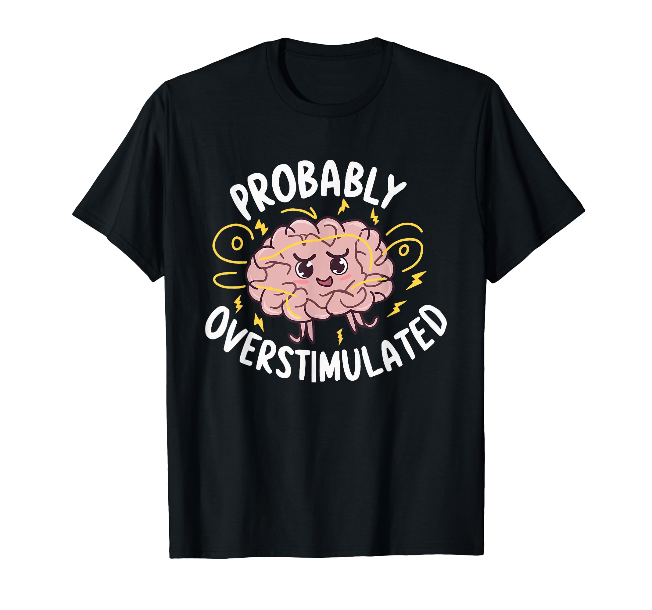 Anxiety Introvert Mental Health Sweatshirt - Custom Art Print Unisex - T-Shirt, Sweatshirt, Hoodie