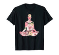 Yoga Made Flowers Meditation Peace T-Shirt - Minimalist Print for Adults - T-Shirt, Sweatshirt, Hoodie