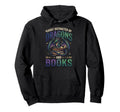 Easily Distracted Dragons And Books Hoodie - Novelty Apparel Men Women - T-Shirt, Sweatshirt, Hoodie