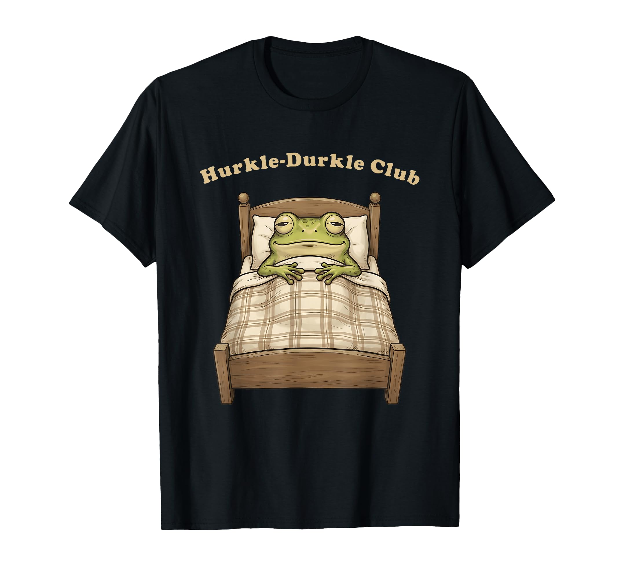 Hurkle Durkle Club Frog Self Love T-Shirt - Custom Art Print Men Women - T-Shirt, Sweatshirt, Hoodie