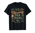 Morning Pep Talk Mental Health Positive T-Shirt - Minimalist Print Unisex - T-Shirt, Sweatshirt, Hoodie
