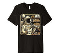 Astronaut Librarian Library Book T-Shirt - Aesthetic Graphic Men Women - T-Shirt, Sweatshirt, Hoodie