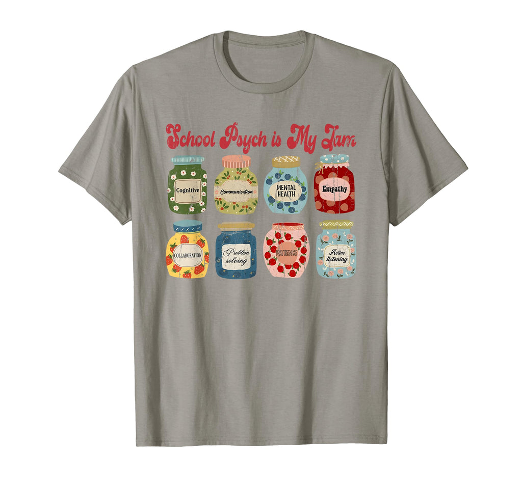 School Psych Is My Jam School T-Shirt - Graphic Print for Adults - T-Shirt, Sweatshirt, Hoodie