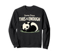 Sleepy Panda Burnout Recovery Sweatshirt - Minimalist Print Men Women - T-Shirt, Sweatshirt, Hoodie