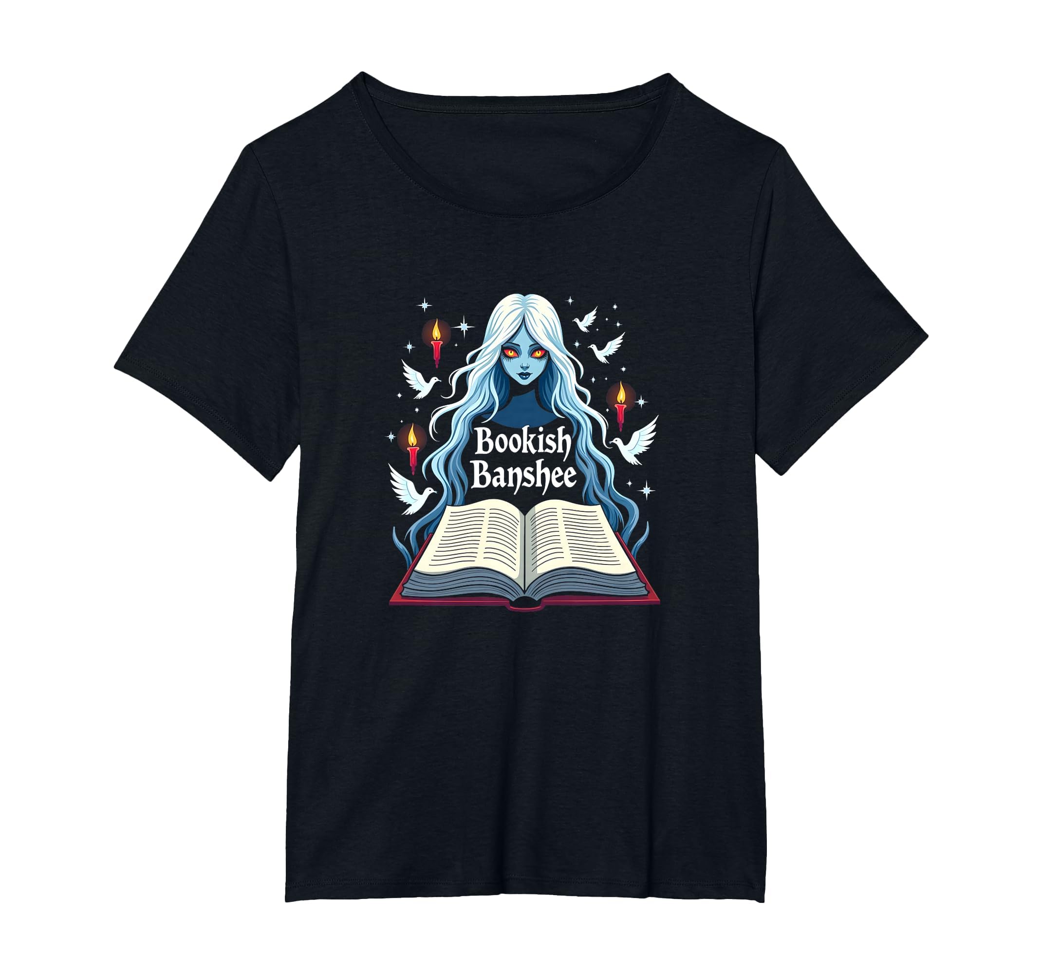 Halloween Literature Bookish Banshee T-Shirt - Unique Graphic Men Women - T-Shirt, Sweatshirt, Hoodie