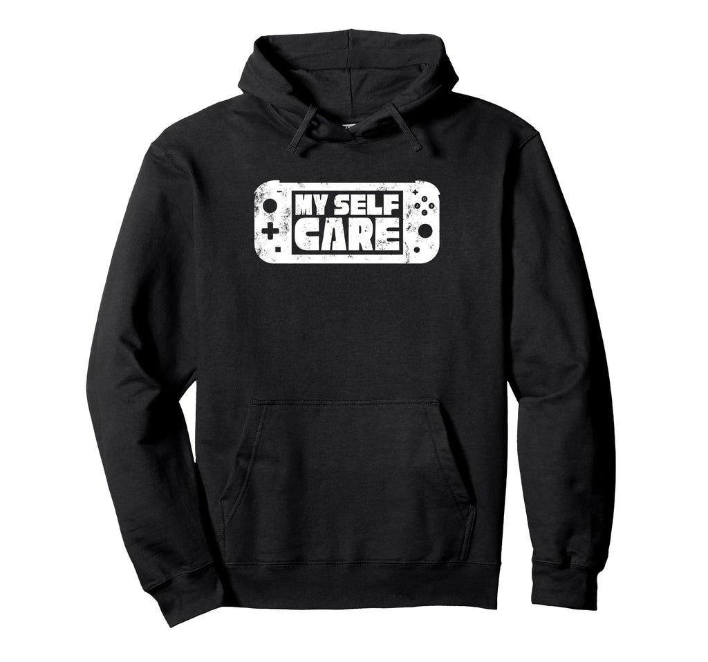 My Self Care Routine Funny Gifts Hoodie - Custom Art Print for Adults - T-Shirt, Sweatshirt, Hoodie
