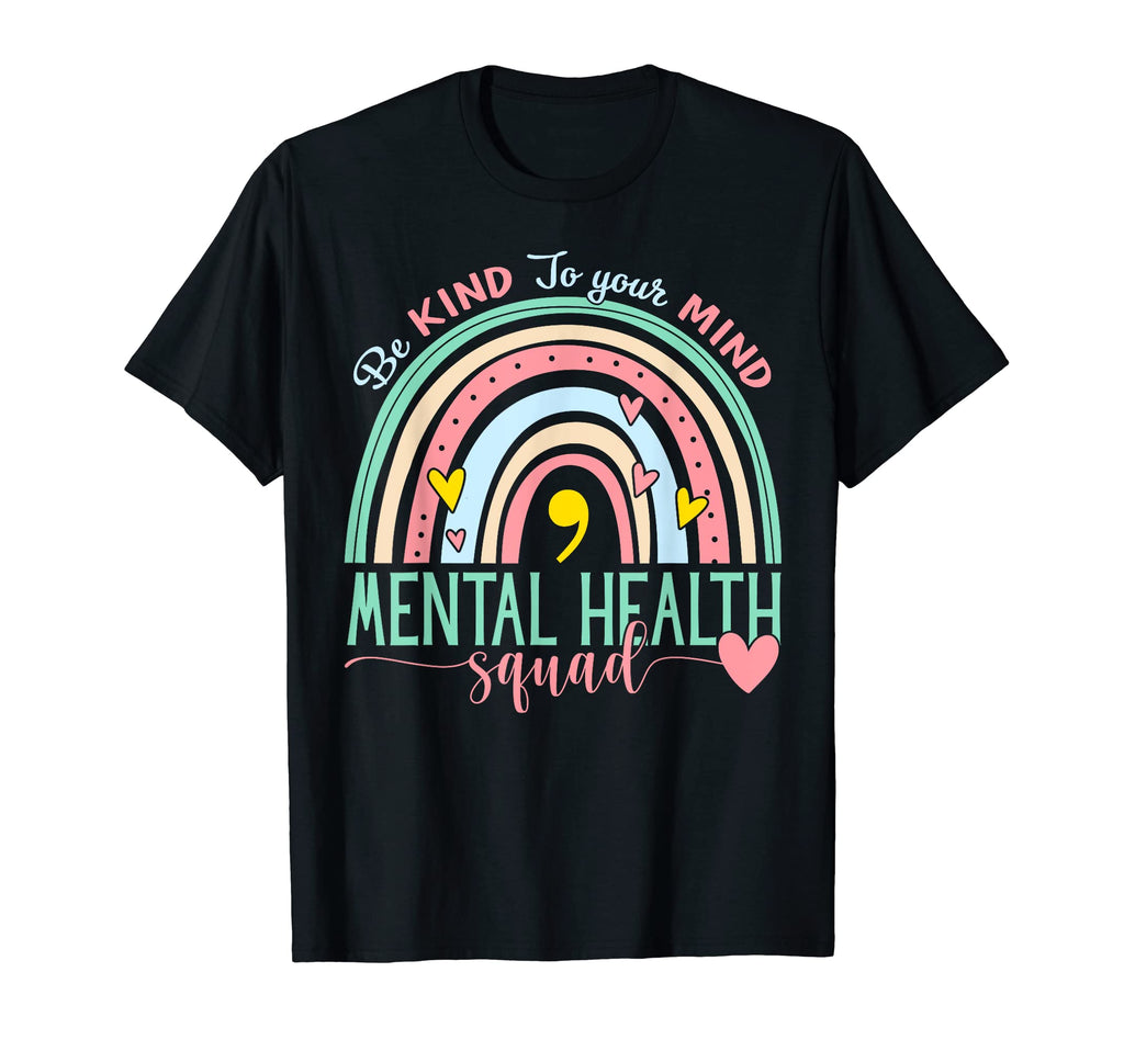 Mental Health Squad Brain Illness T-Shirt - Fun Novelty Design Men Women - T-Shirt, Sweatshirt, Hoodie