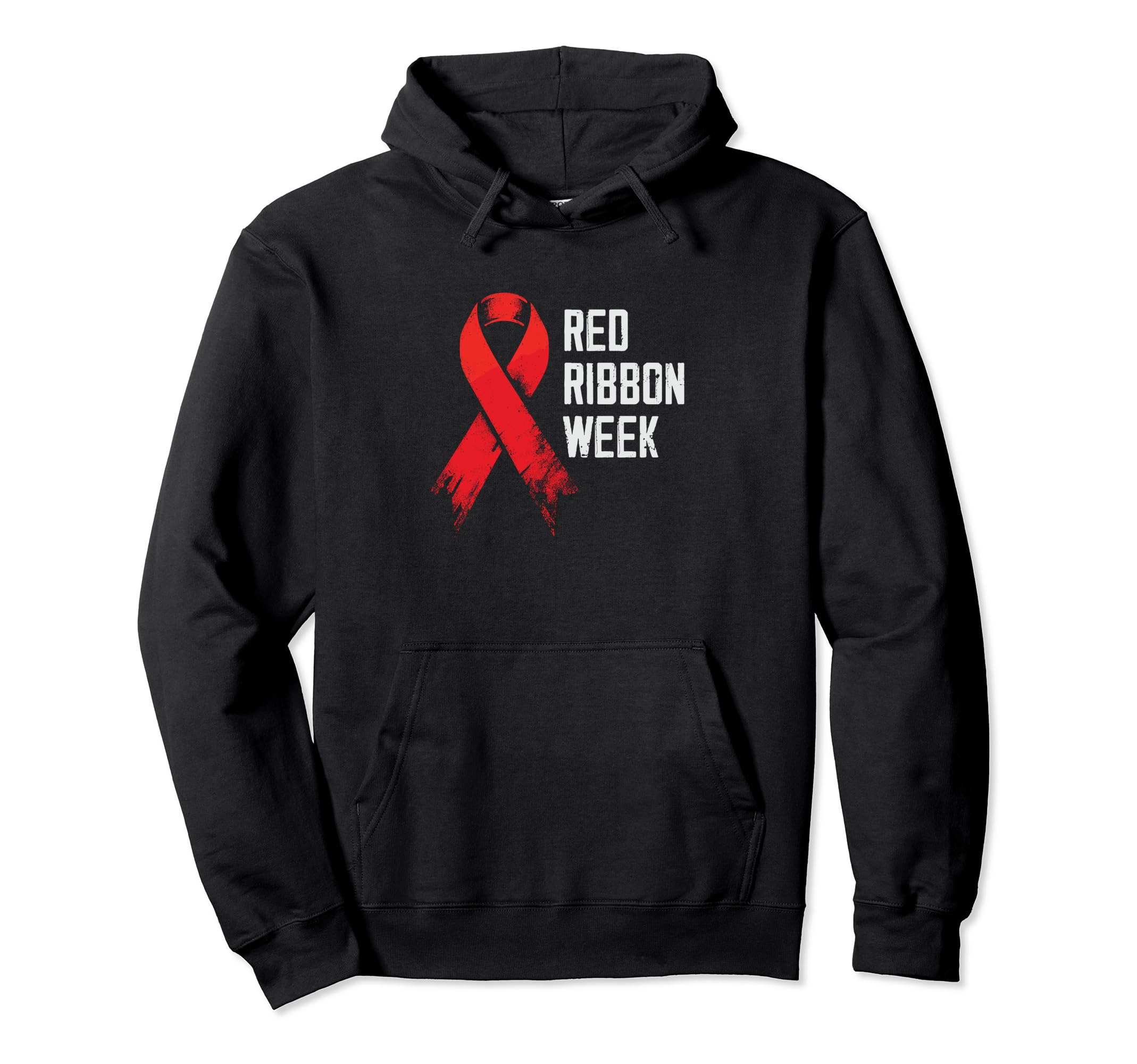 Red Ribbon Week Be Kind To Your Mind Hoodie - Graphic Print Unisex - T-Shirt, Sweatshirt, Hoodie
