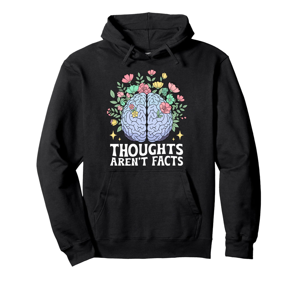Mental Health Awareness Groovy Mental Hoodie - Trendy Graphic Men Women - T-Shirt, Sweatshirt, Hoodie