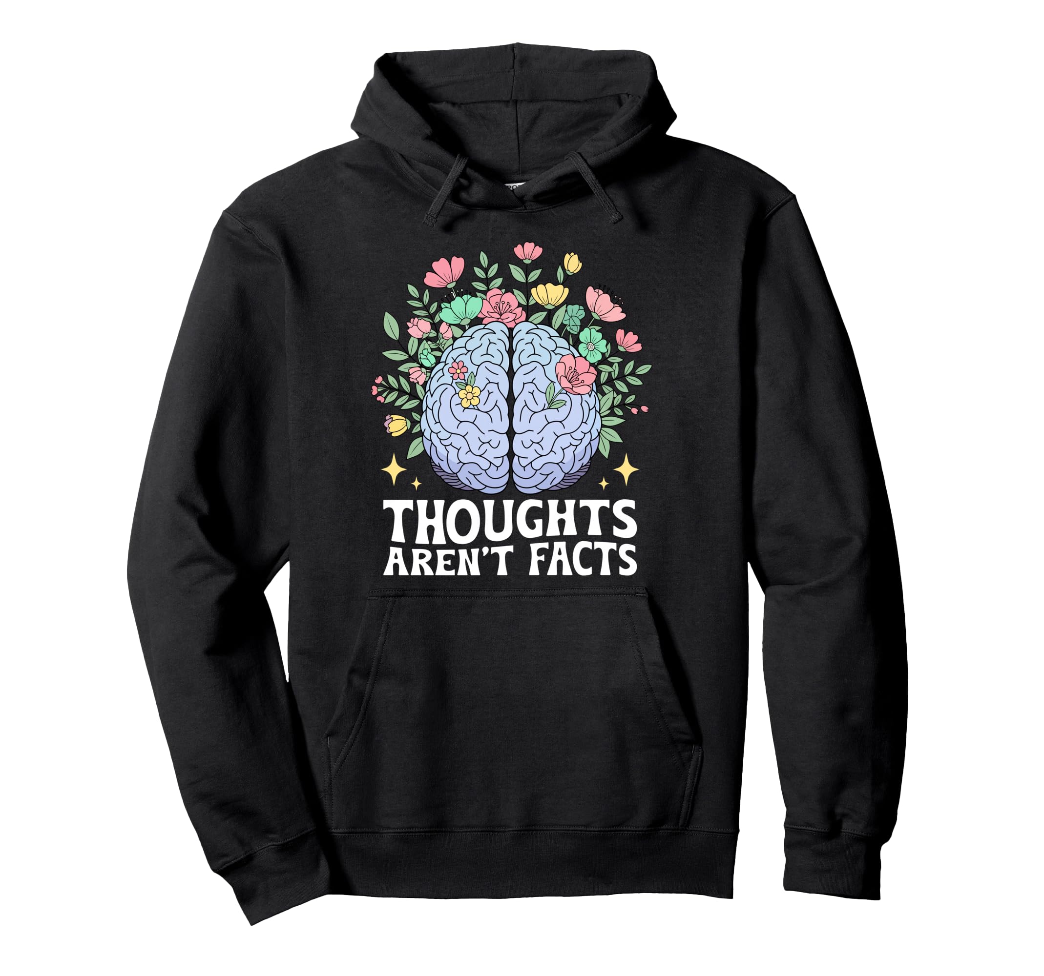 Mental Health Awareness Groovy Mental Hoodie - Trendy Graphic Men Women - T-Shirt, Sweatshirt, Hoodie