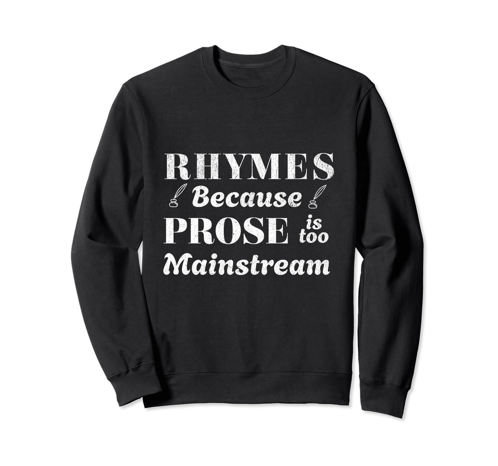 Reading Poetry Poem Literature Lovers Sweatshirt - Custom Art Print Unisex - T-Shirt, Sweatshirt, Hoodie
