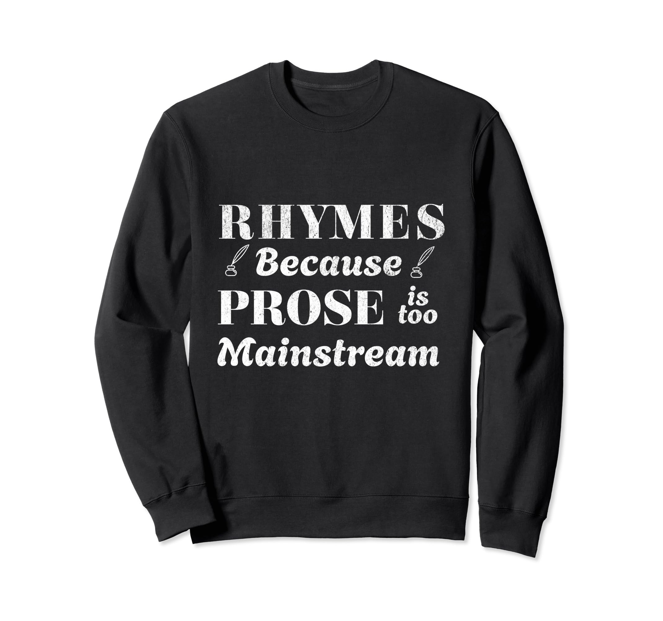 Reading Poetry Poem Literature Lovers Sweatshirt - Custom Art Print Unisex - T-Shirt, Sweatshirt, Hoodie