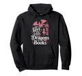 Just Who Loves Dragons And Books Hoodie - Trendy Graphic Men Women - T-Shirt, Sweatshirt, Hoodie