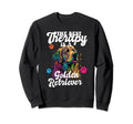 Best Therapy Is Golden Retriever Sweatshirt - Novelty Apparel for Adults - T-Shirt, Sweatshirt, Hoodie