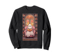 Ghost Reading Evening Reader Book Sweatshirt - Custom Art Print Unisex - T-Shirt, Sweatshirt, Hoodie