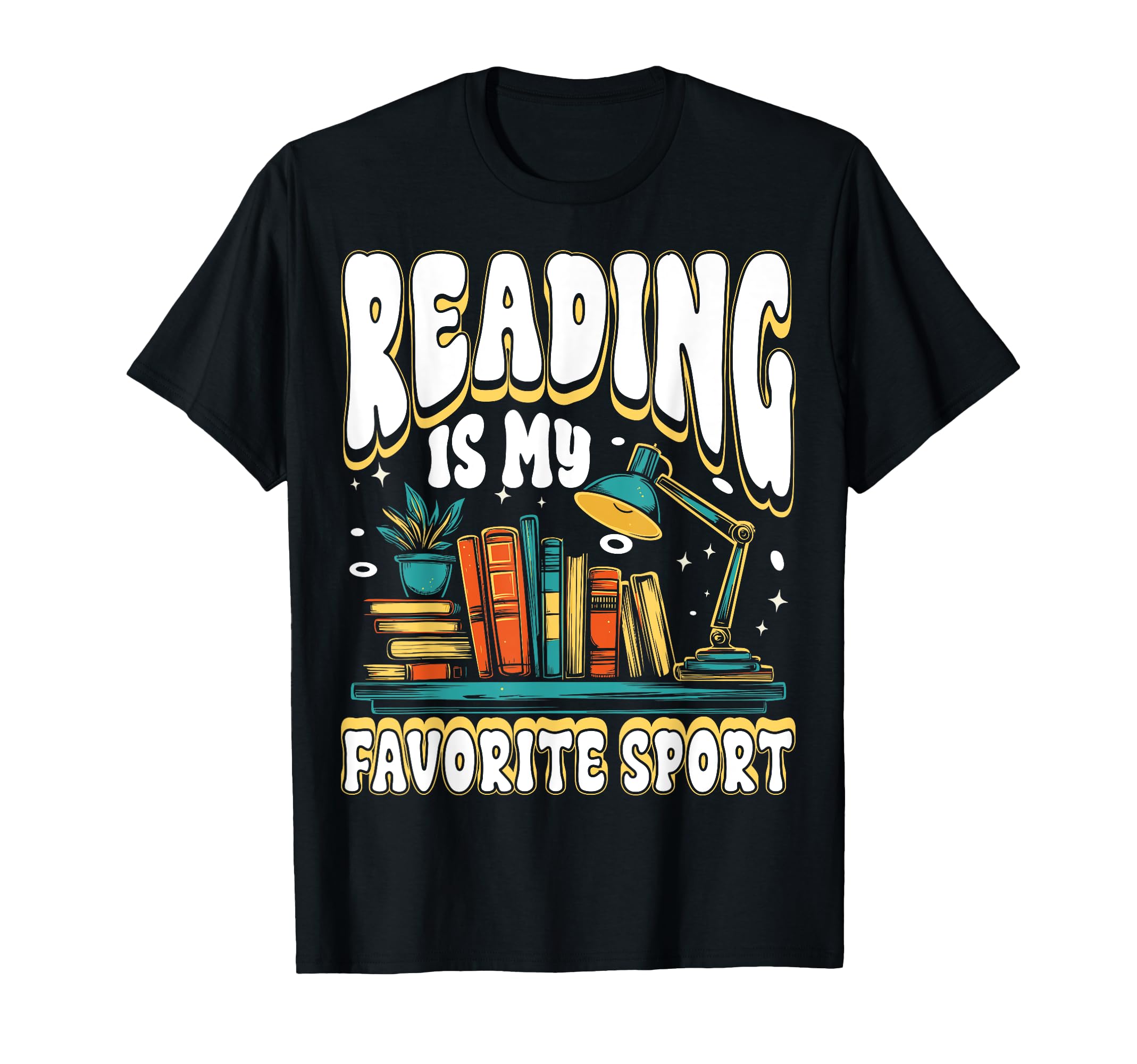 Reading Is My Favorite Sport Book T-Shirt - Streetwear Style for Adults - T-Shirt, Sweatshirt, Hoodie