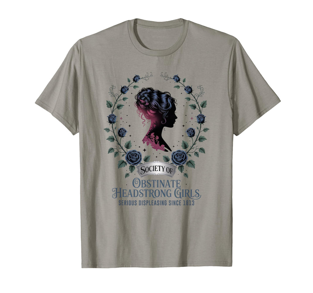 Society Obstinate Headstrong Literature T-Shirt - Aesthetic Graphic Unisex - T-Shirt, Sweatshirt, Hoodie