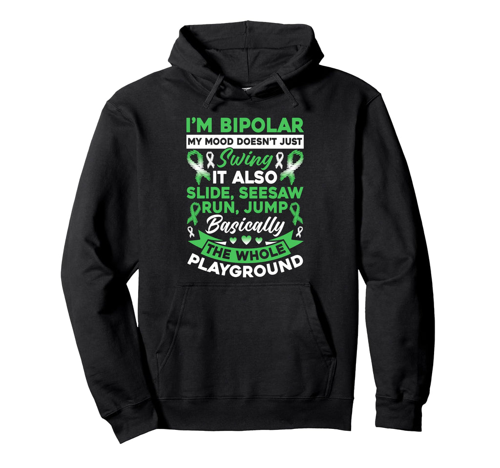 Bipolar Warrior Bipolar Disorder Hoodie - Minimalist Print Unisex - T-Shirt, Sweatshirt, Hoodie