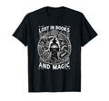 Reading Lover Lost Books And Magic T-Shirt - Streetwear Style Unisex - T-Shirt, Sweatshirt, Hoodie