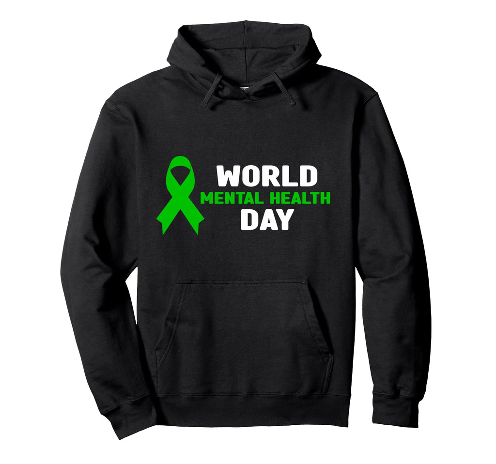 Mental Health Awareness World Mental Hoodie - Graphic Print Men Women - T-Shirt, Sweatshirt, Hoodie