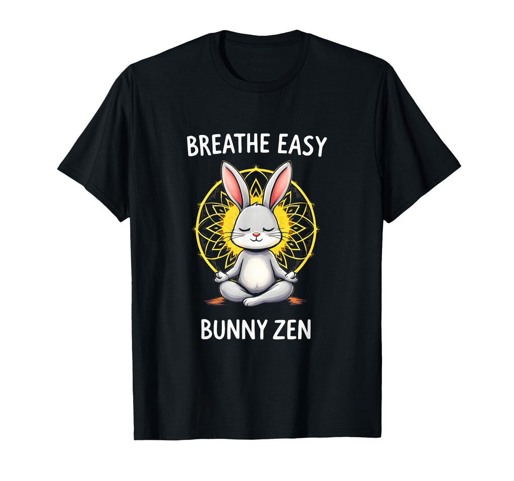 Fitness Bunny Lovers Mindful Yoga T-Shirt - Aesthetic Graphic for Adults - T-Shirt, Sweatshirt, Hoodie