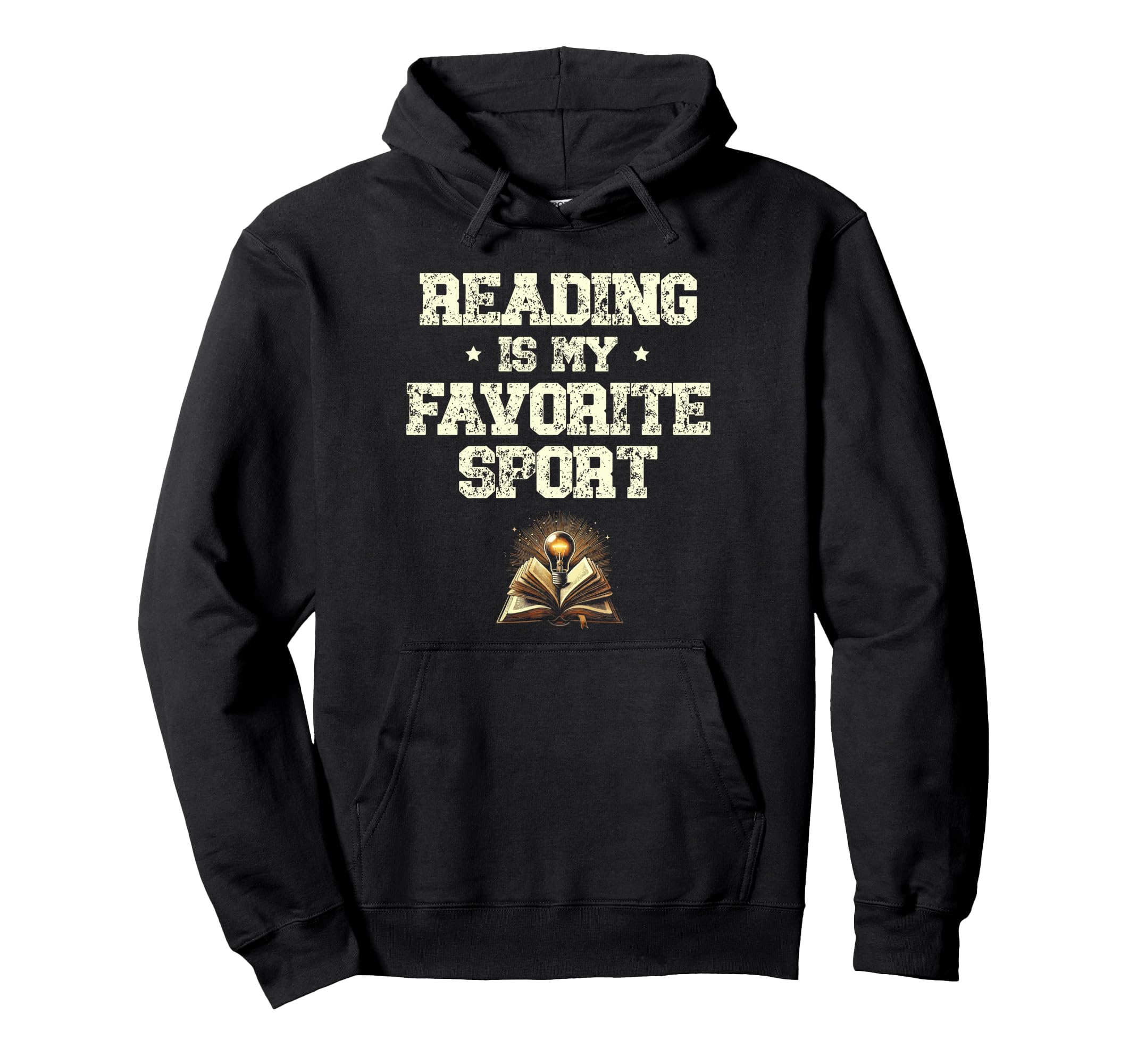 Reading Is My Favorite Sport Library Hoodie - Streetwear Style Men Women - T-Shirt, Sweatshirt, Hoodie