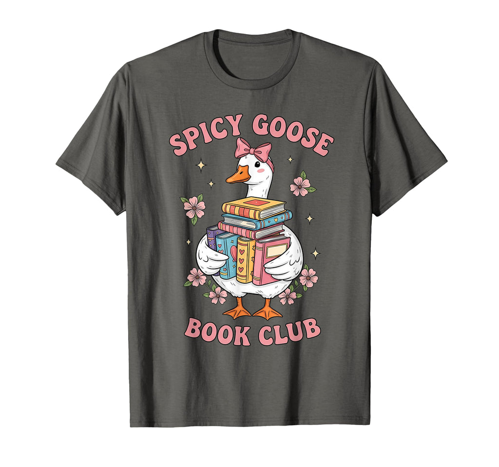 Spicy Goose Book Club Funny Smut T-Shirt - Custom Art Print for Adults - T-Shirt, Sweatshirt, Hoodie