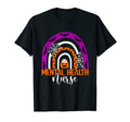 Mental Health Nurse Halloween T-Shirt - Minimalist Print for Adults - T-Shirt, Sweatshirt, Hoodie