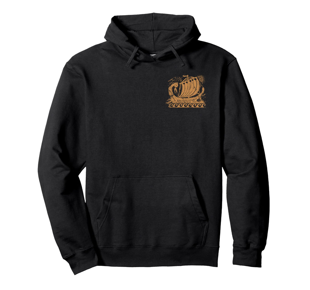 2 Sided Odysseus World Tour Ancient Hoodie - Unique Graphic Men Women - T-Shirt, Sweatshirt, Hoodie