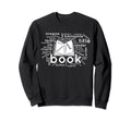 Bibliophile Book Lover Cloud Sweatshirt - Minimalist Print Men Women - T-Shirt, Sweatshirt, Hoodie