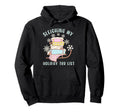 Book Lovers Sleighing My Holiday Tbr Hoodie - Minimalist Print for Adults - T-Shirt, Sweatshirt, Hoodie