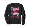Give Me Coffee To Get Me Started And Sweatshirt - Trendy Graphic Unisex - T-Shirt, Sweatshirt, Hoodie