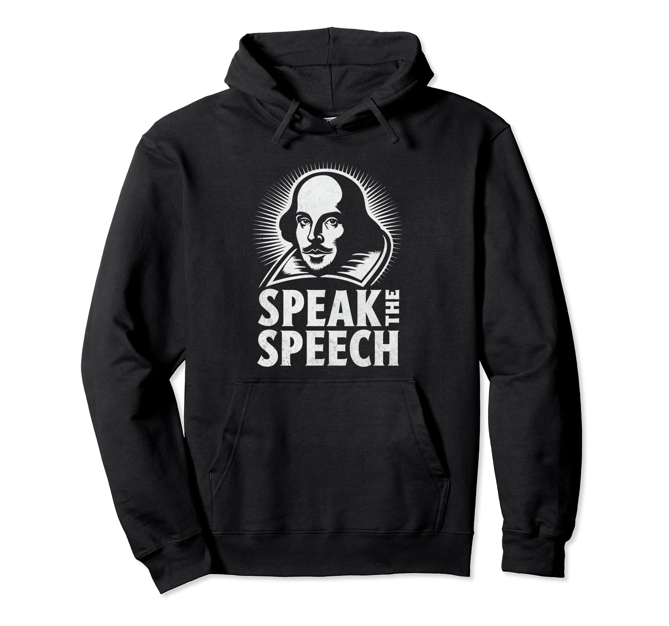 Speak Speech Theater Lover Literature Hoodie - Aesthetic Graphic for Adults - T-Shirt, Sweatshirt, Hoodie