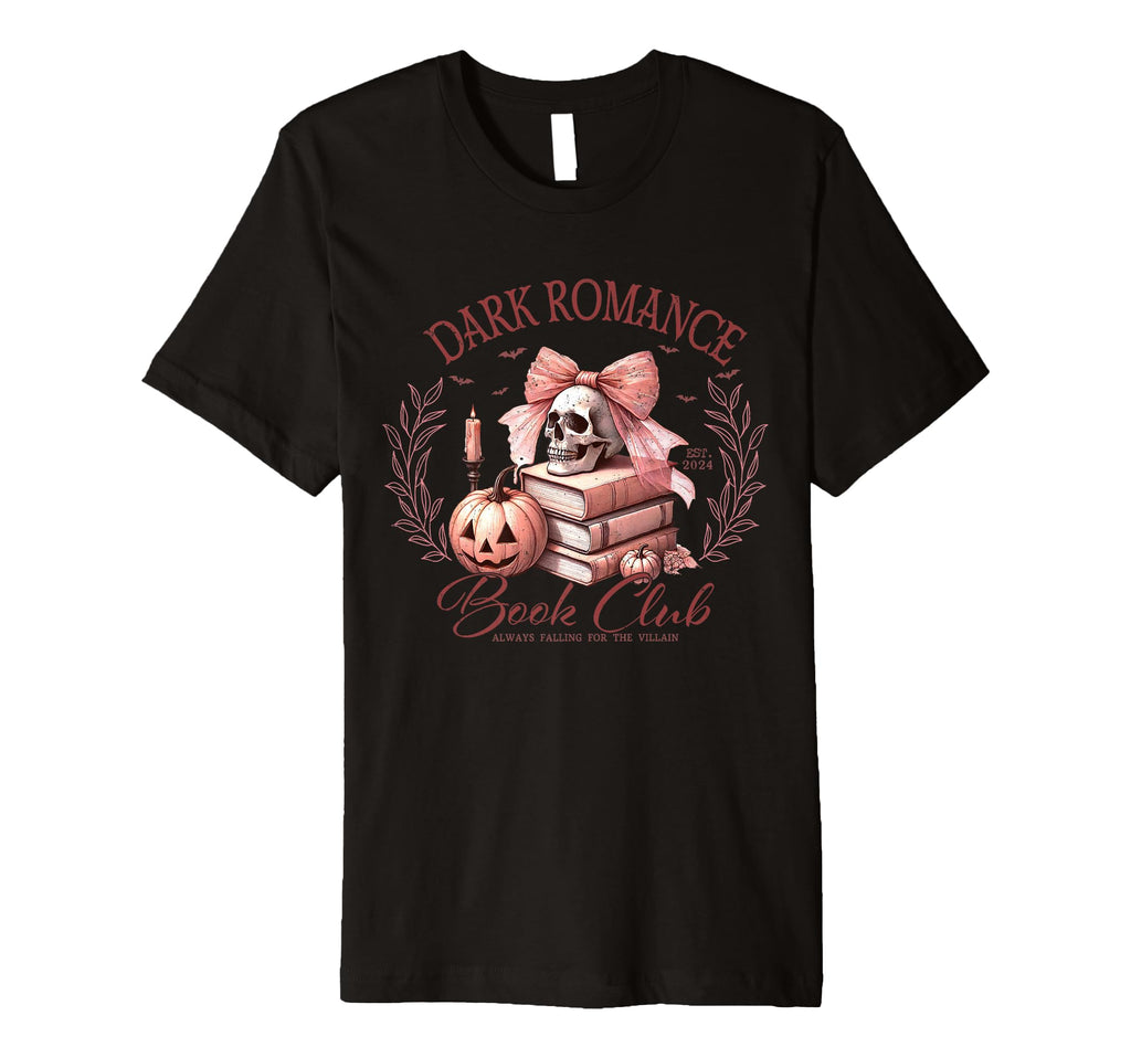 Dark Romance Book Club Coquette T-Shirt - Aesthetic Graphic for Adults - T-Shirt, Sweatshirt, Hoodie