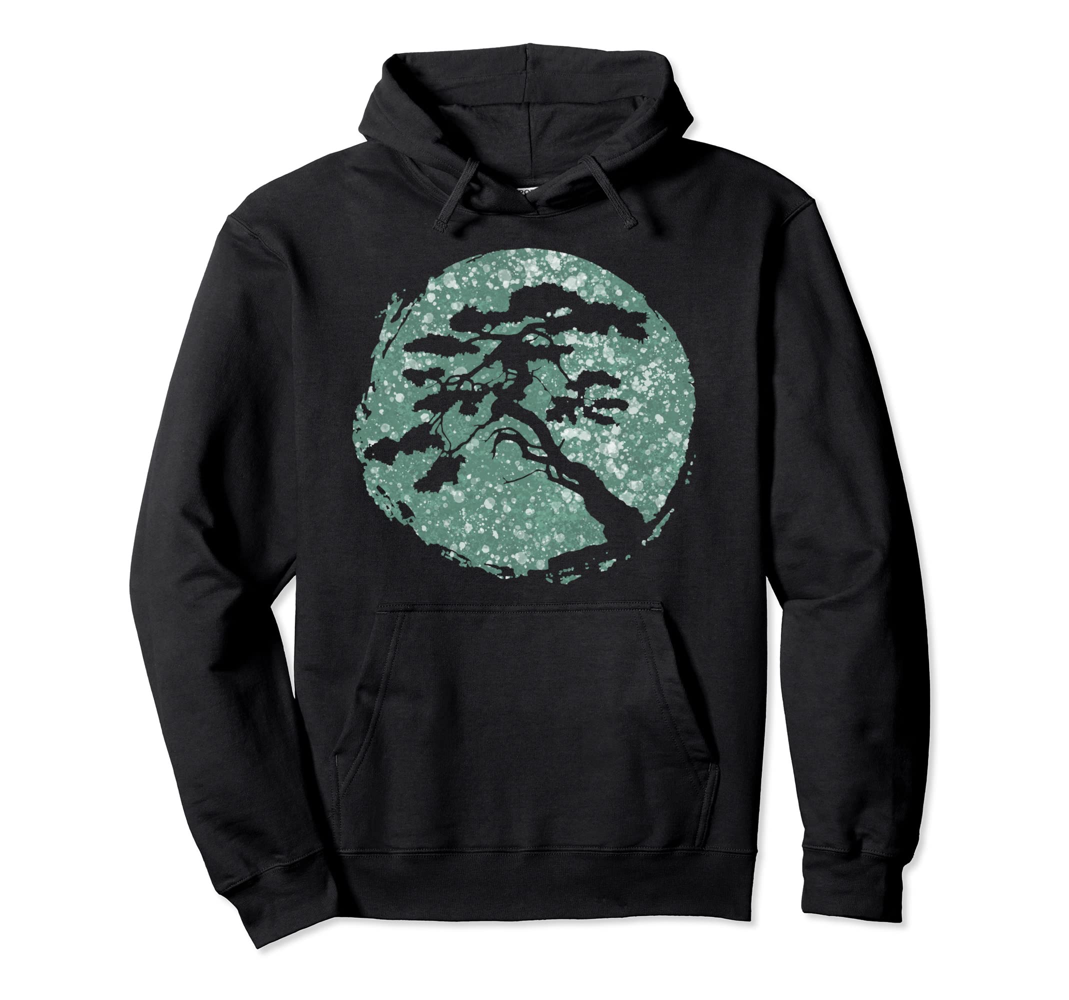 Bonsai Tree Japanese Buddhist Zen Hoodie - Graphic Print Men Women - T-Shirt, Sweatshirt, Hoodie