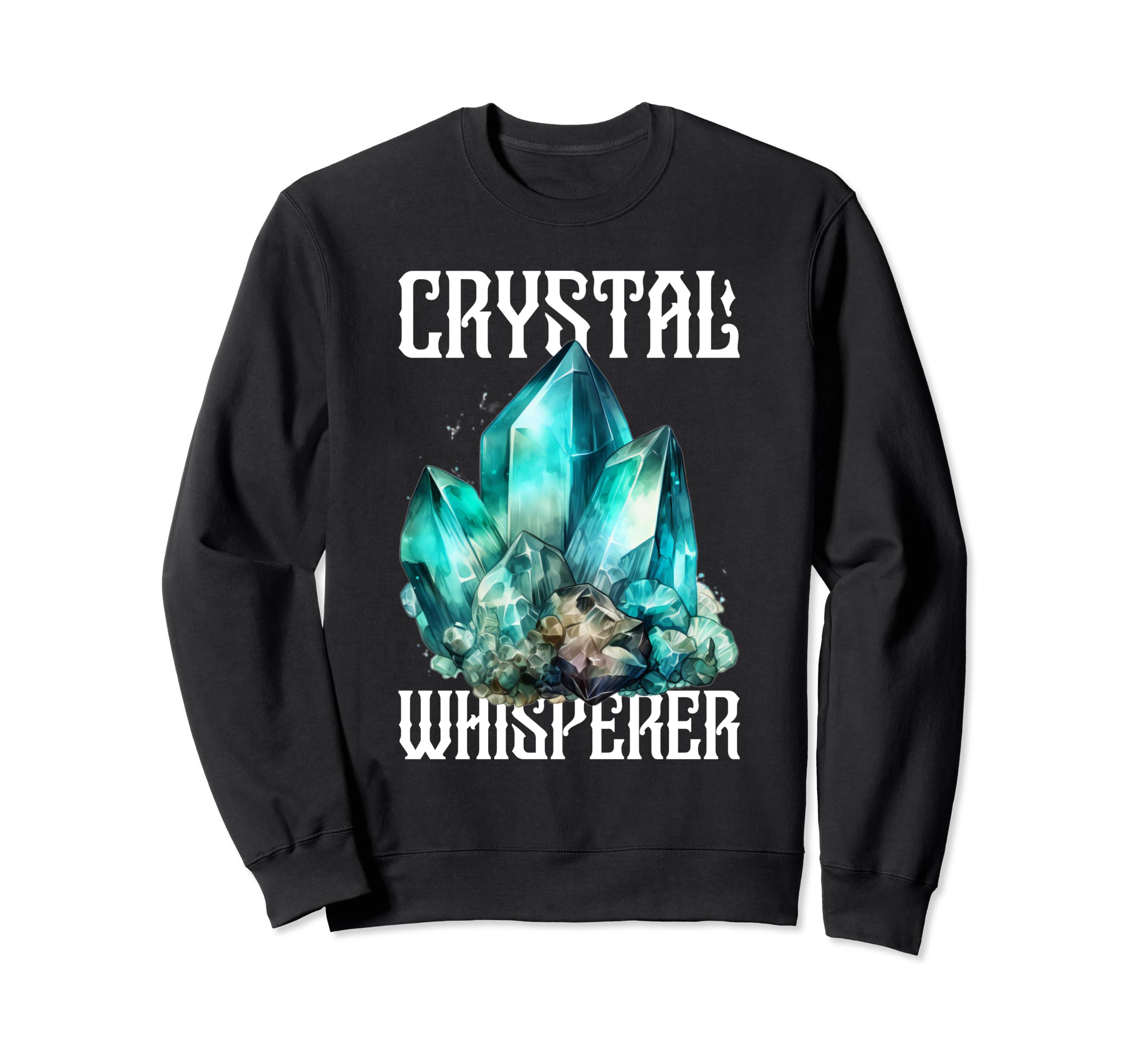 Sage Crystal Reiki Crystal Healing Sweatshirt - Streetwear Style Unisex - T-Shirt, Sweatshirt, Hoodie