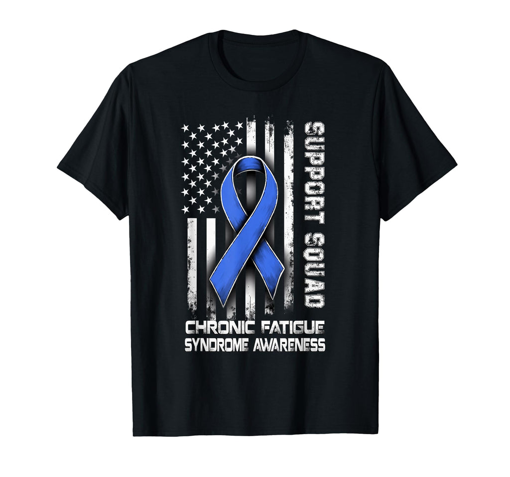 Support Squad Chronic Fatigue Syndrome T-Shirt - Graphic Print for Adults - T-Shirt, Sweatshirt, Hoodie