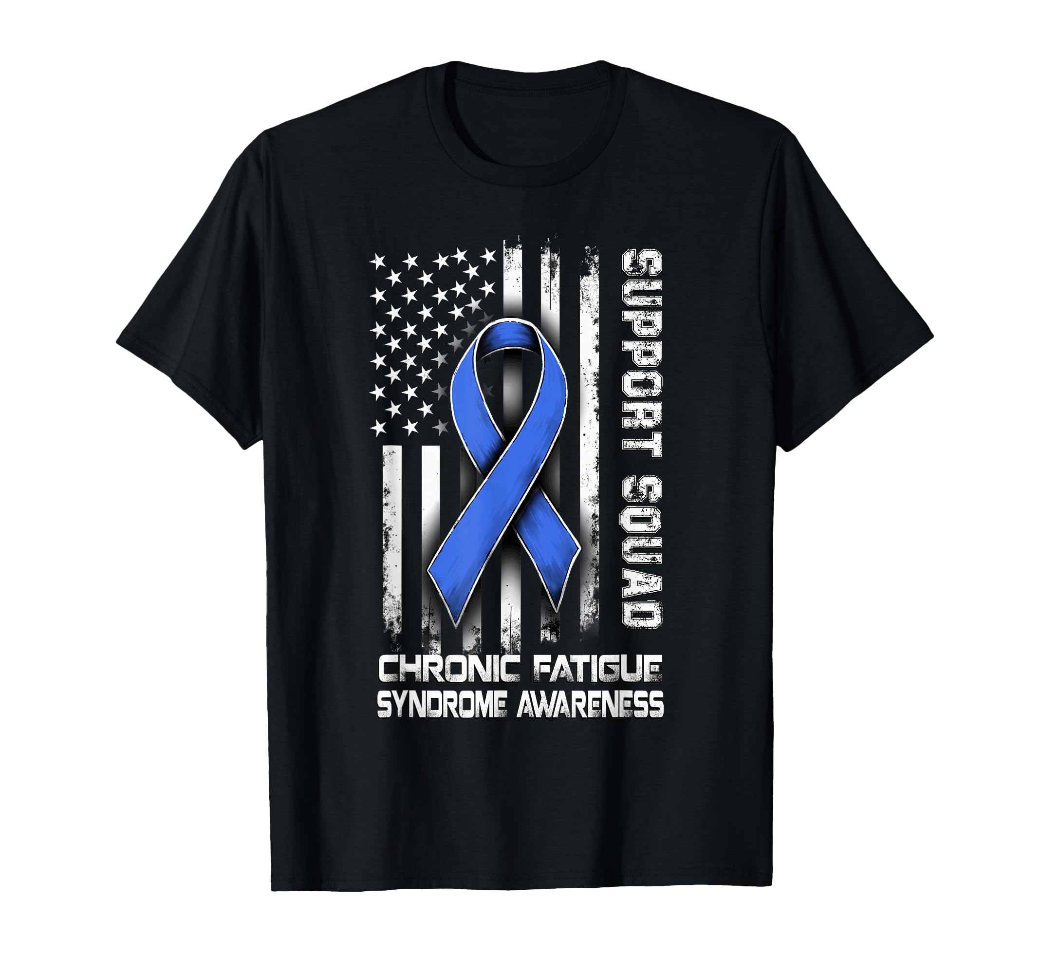 Support Squad Chronic Fatigue Syndrome T-Shirt - Graphic Print for Adults - T-Shirt, Sweatshirt, Hoodie